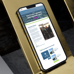 West Perrine CRA Website - Cell Phone Mockup