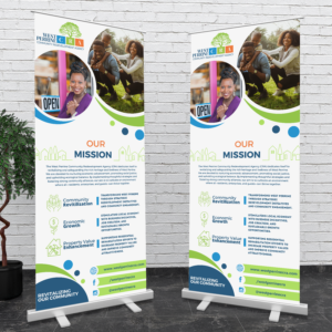 West Prrine Retractable Banner